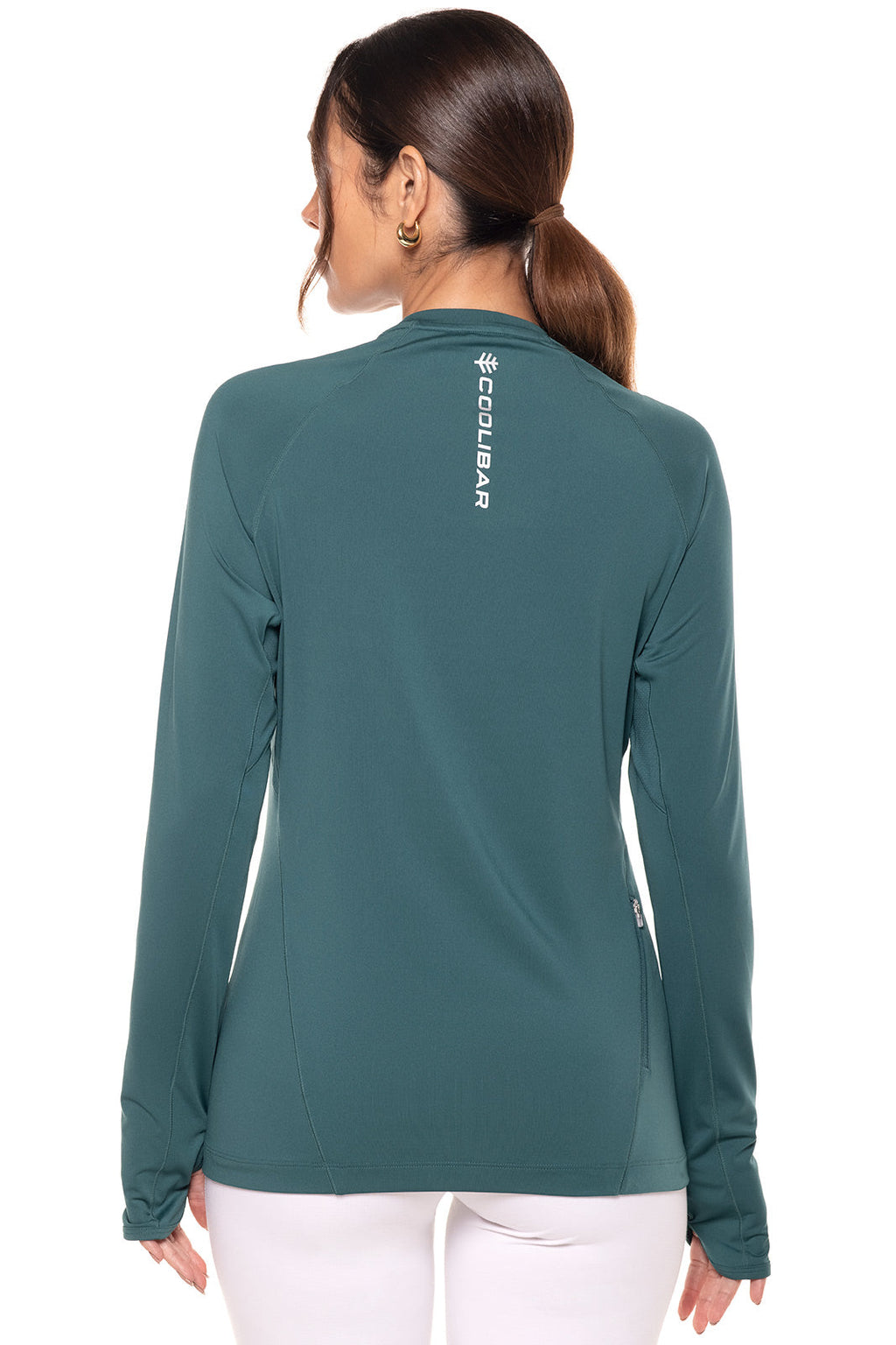 Women's Devi Long Sleeve Fitness T-Shirt | Midnight Green