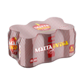 Malta India Light Non-Alcoholic Malt Beverage 6-Pack (8oz Cans)