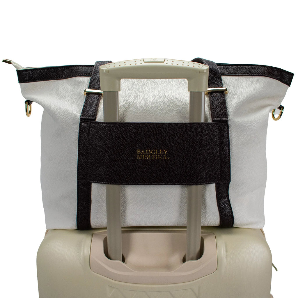 Anna XL Vegan Leather Weekender Duffel Bag