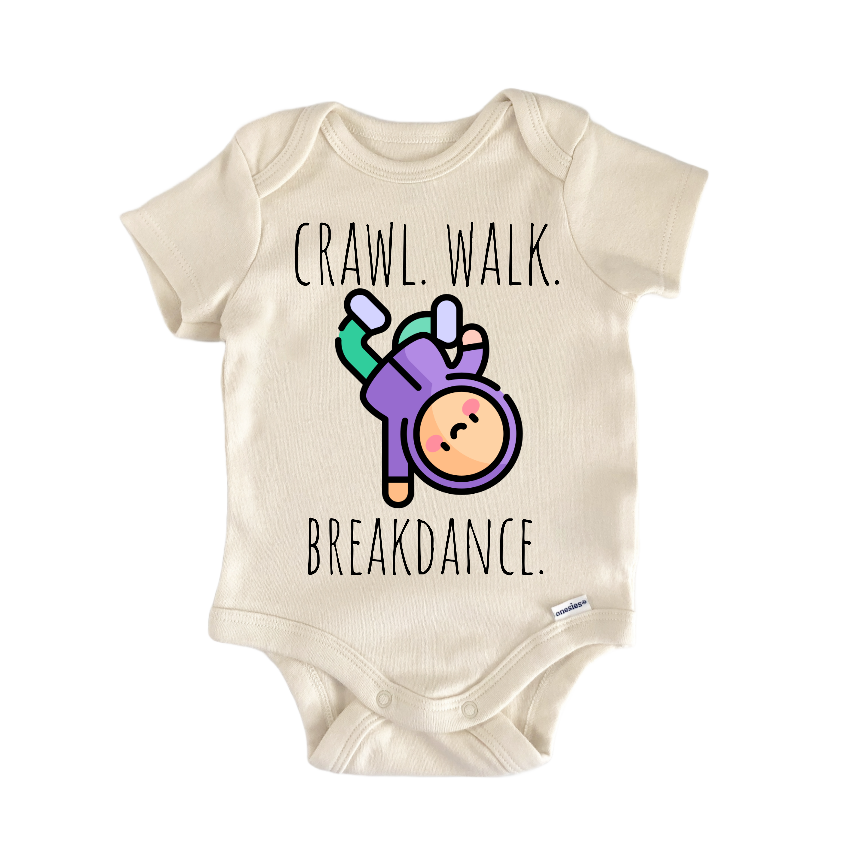Breakdancer Breakdancing Newborn Baby Onesie® Bodysuit