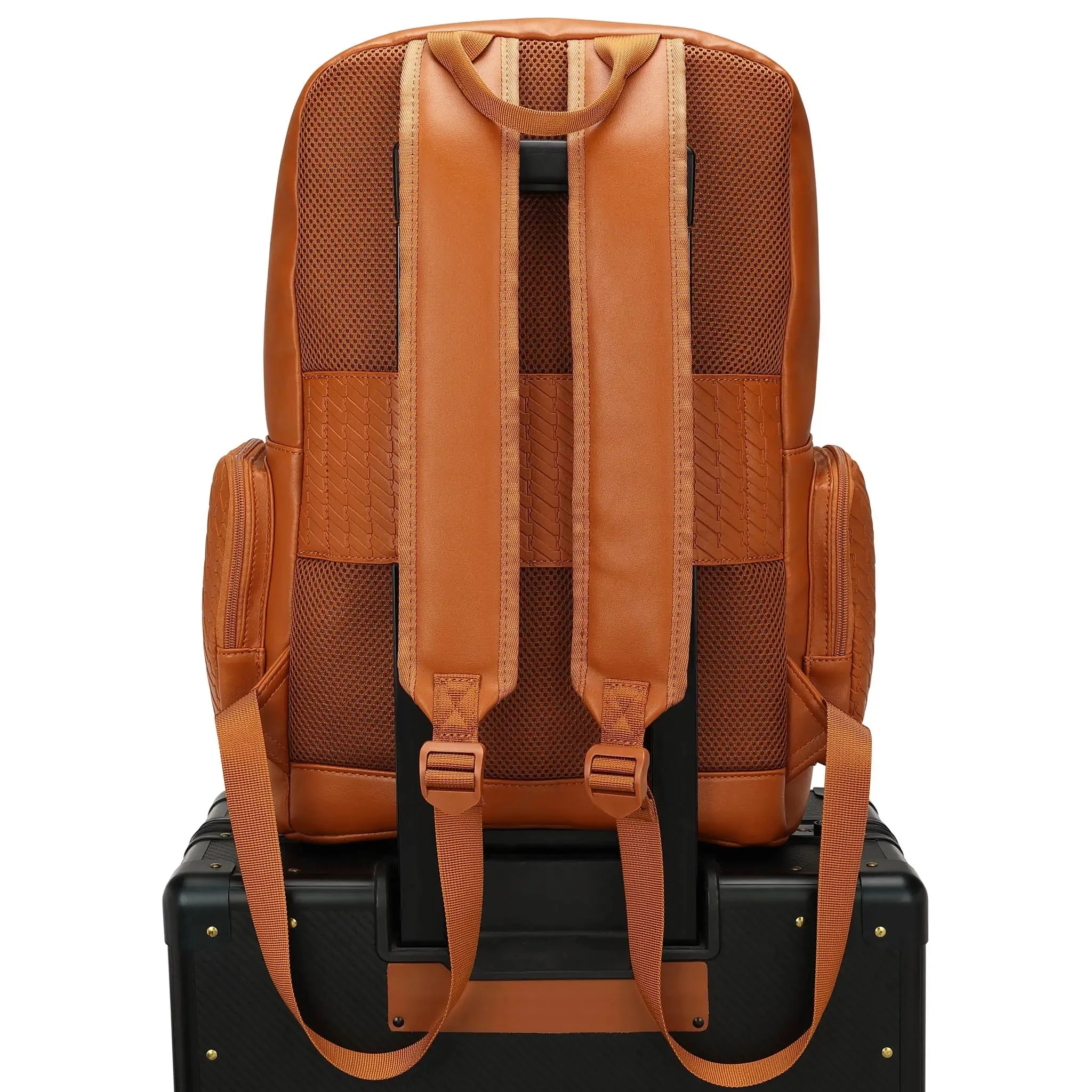 Leisure Luxe 33L Vegan Leather Backpack