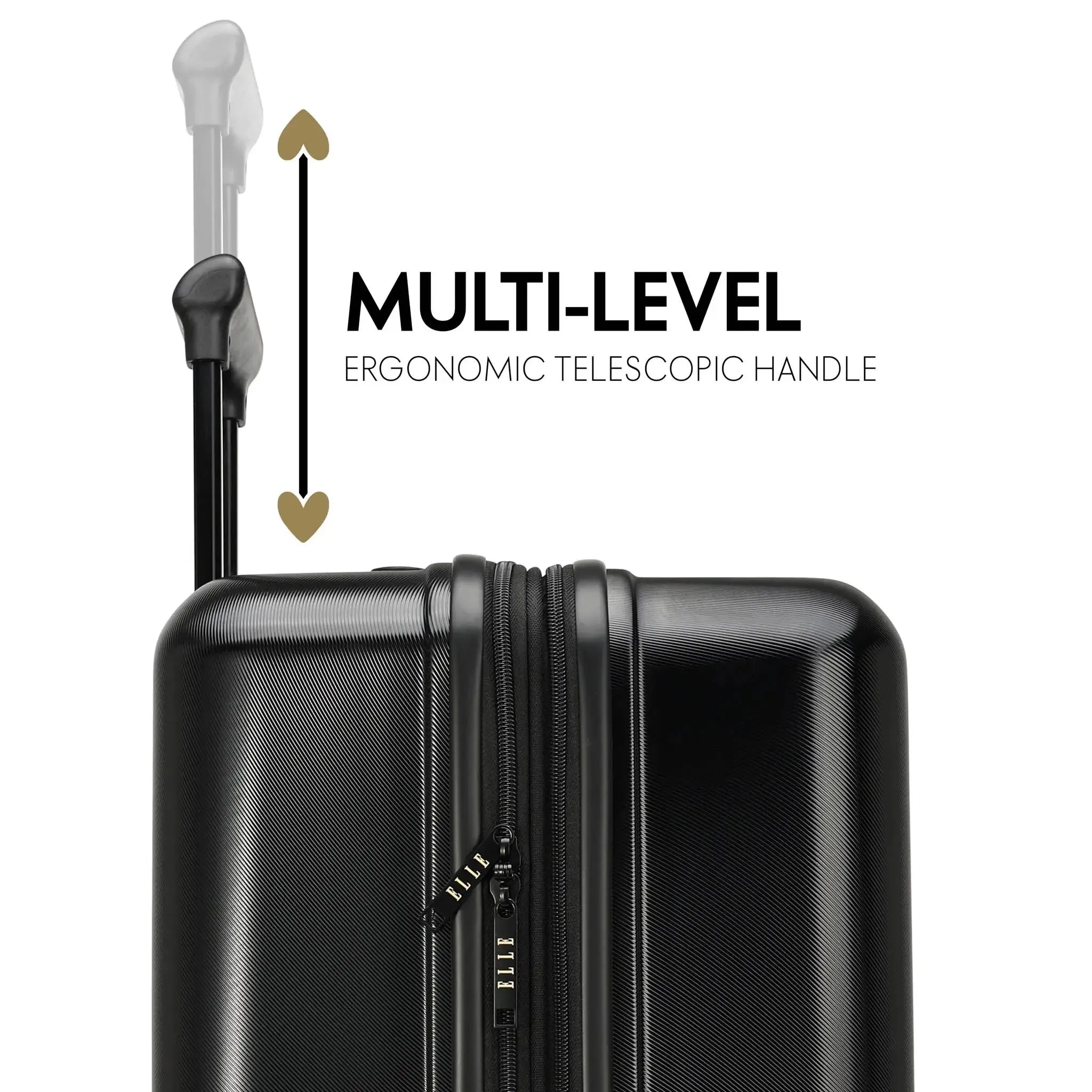 Expedition 3 Piece Expandable Polycarbonate Luggage Set