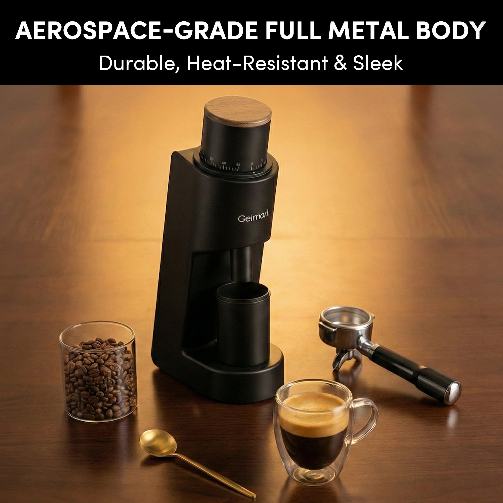 Geimori GU38 Single Dose Coffee Grinder