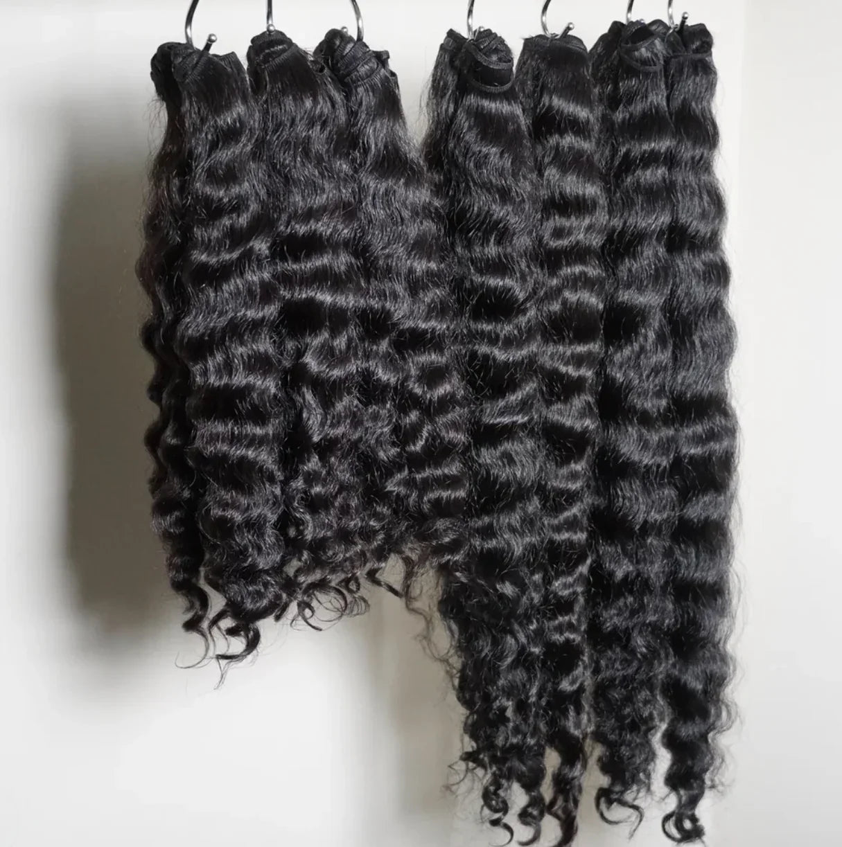 Wholesale  Virgin Cuticle Aligned Natural Raw Hair, Vietnamese Burmese Curly Raw Human Hair Bundles
