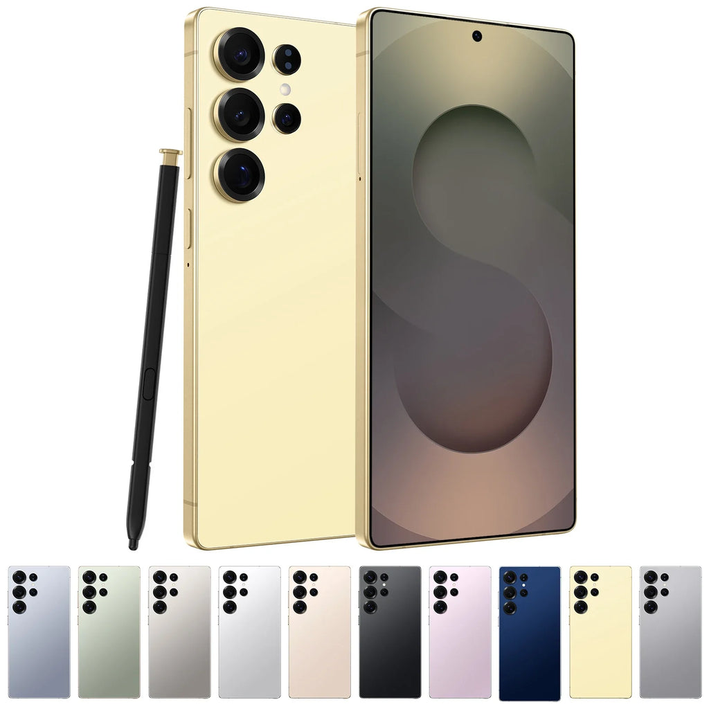 S25 Ultra 5G Smartphone 512GB Storage 7.3 Inch High Quality Android Dual Language (Spanish English) 65W Quick Charge Global LTE