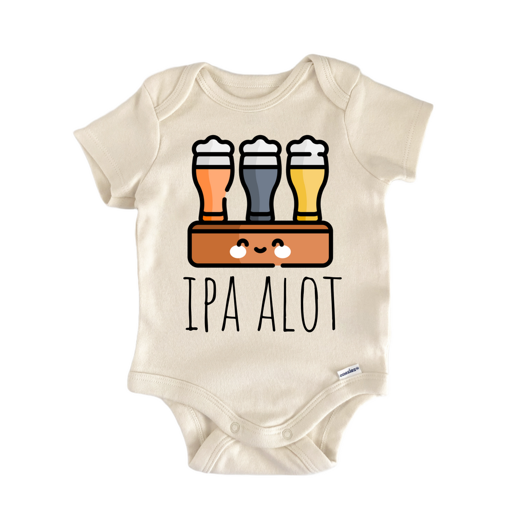 Ipa Beer Wine Newborn Baby Onesie® Bodysuit