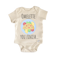 Omelette Breakfast Egg Newborn Baby Onesie® Bodysuit