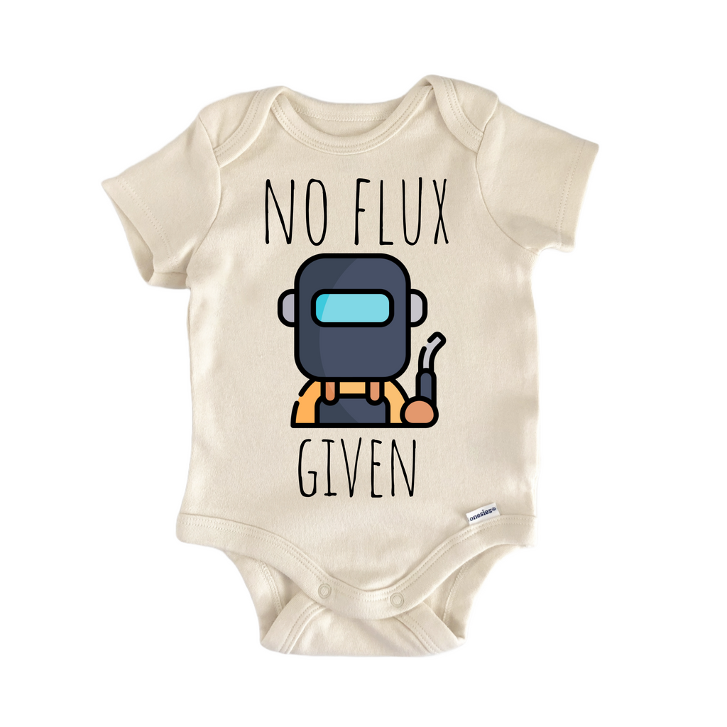 Welding Welder Flux Newborn Baby Onesie® Bodysuit