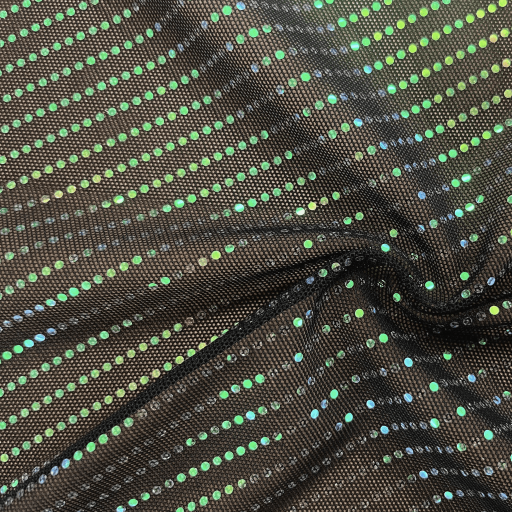 Waterfall On Super Mesh Fabric | Blue Moon Fabrics