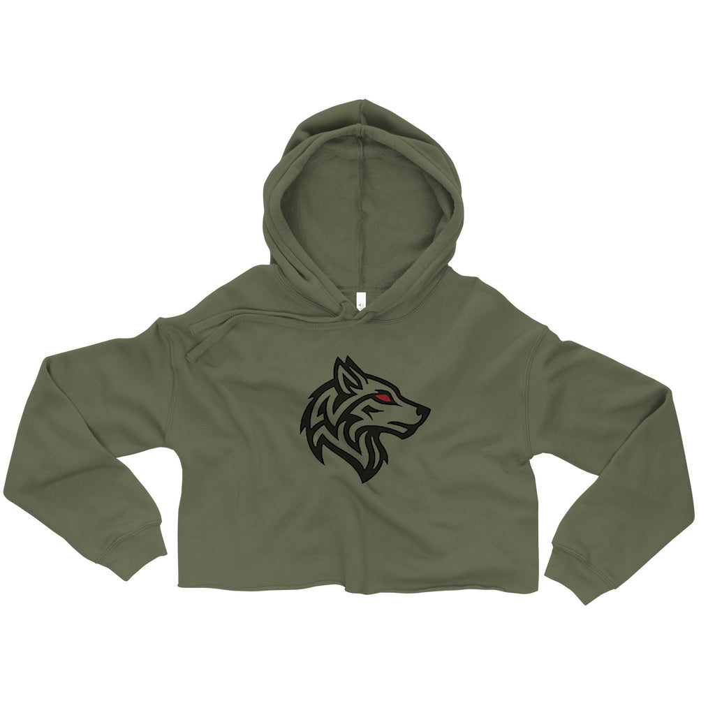 VLKR ALFA // Crop Hoodie